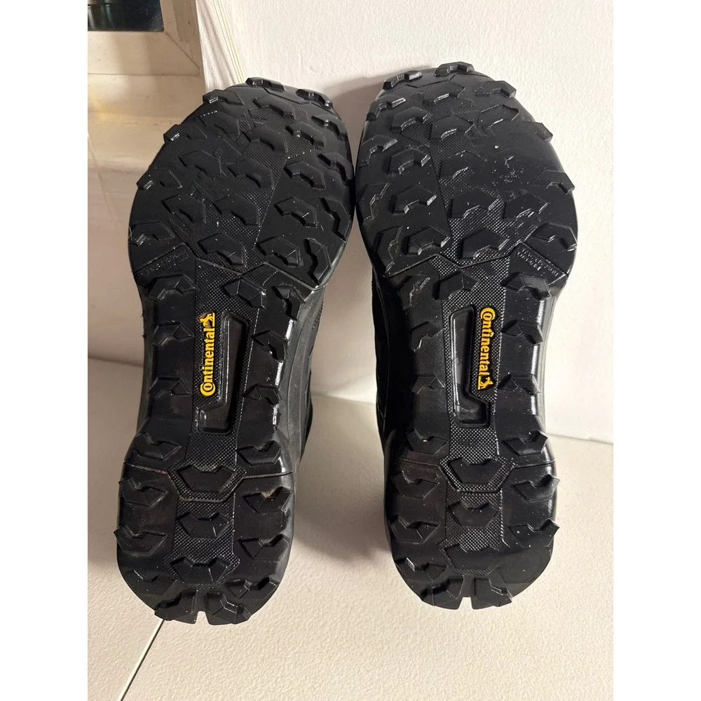 Adidas Terrex Trail Running Shoes MenBlack Continental Sole Low Top Sneaker 11.5